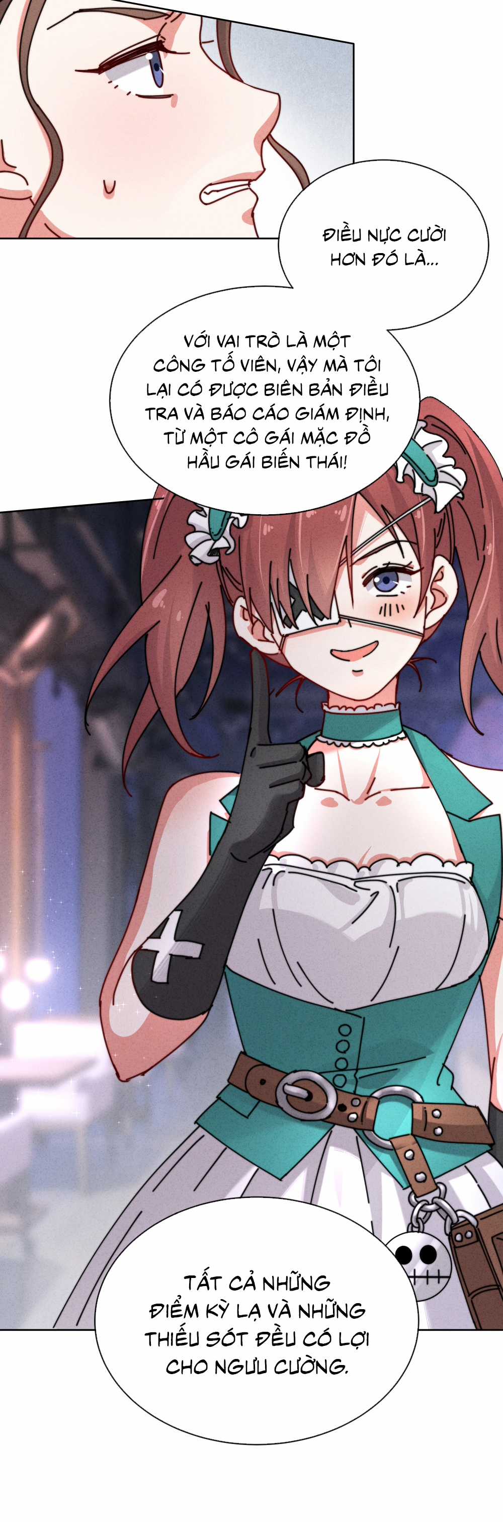 Thiếu nữ xinh đẹp ảo tưởng mình bị sát hại Chapter 18 trang 23