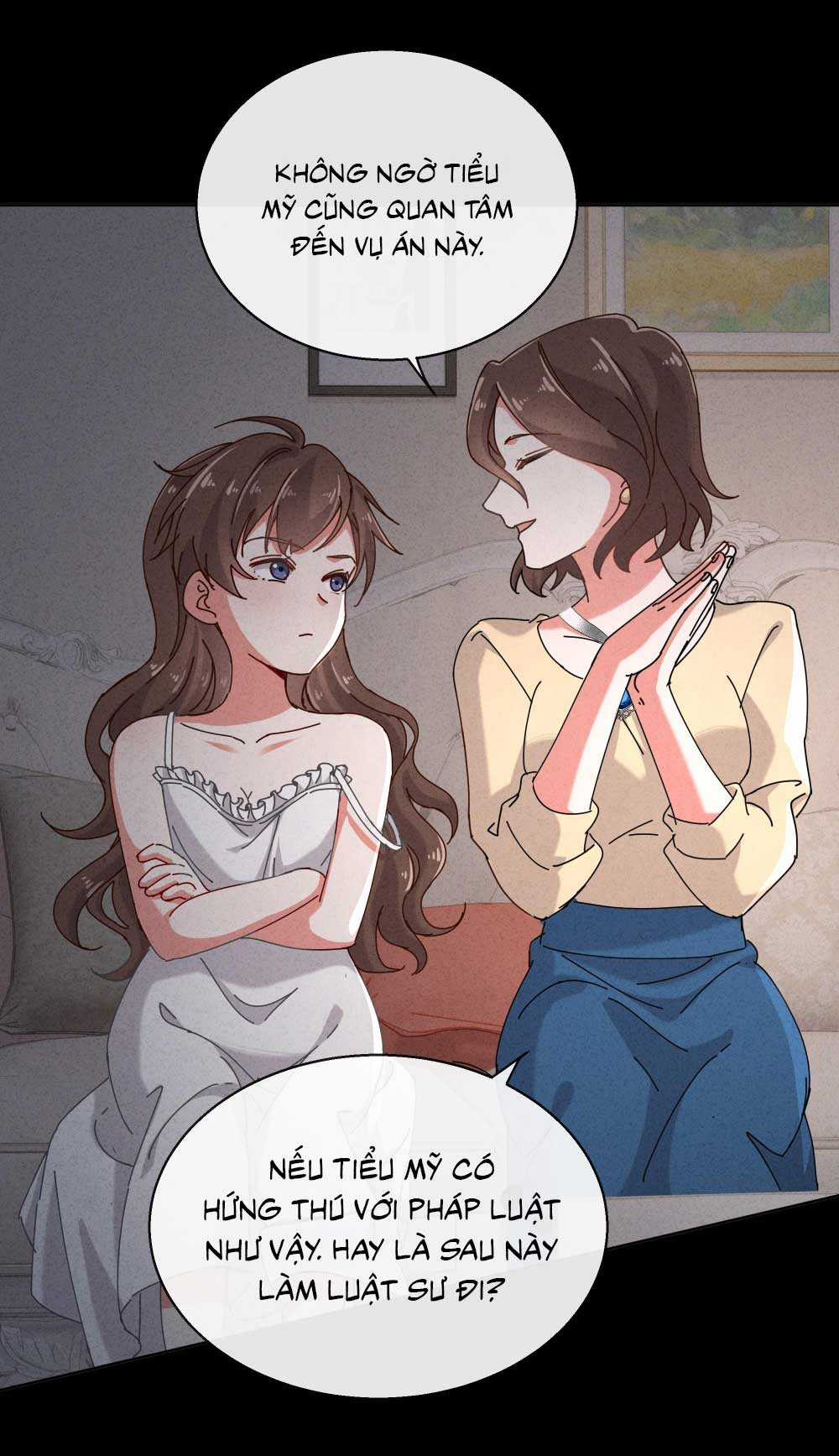 Thiếu nữ xinh đẹp ảo tưởng mình bị sát hại Chapter 4 trang 35