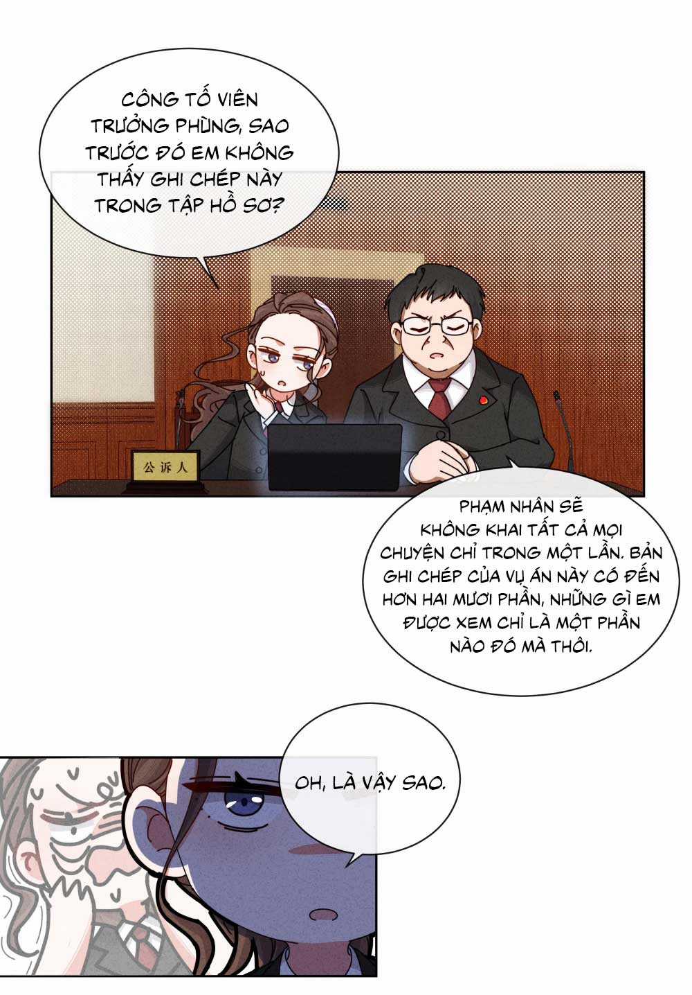 Thiếu nữ xinh đẹp ảo tưởng mình bị sát hại Chapter 5 trang 31