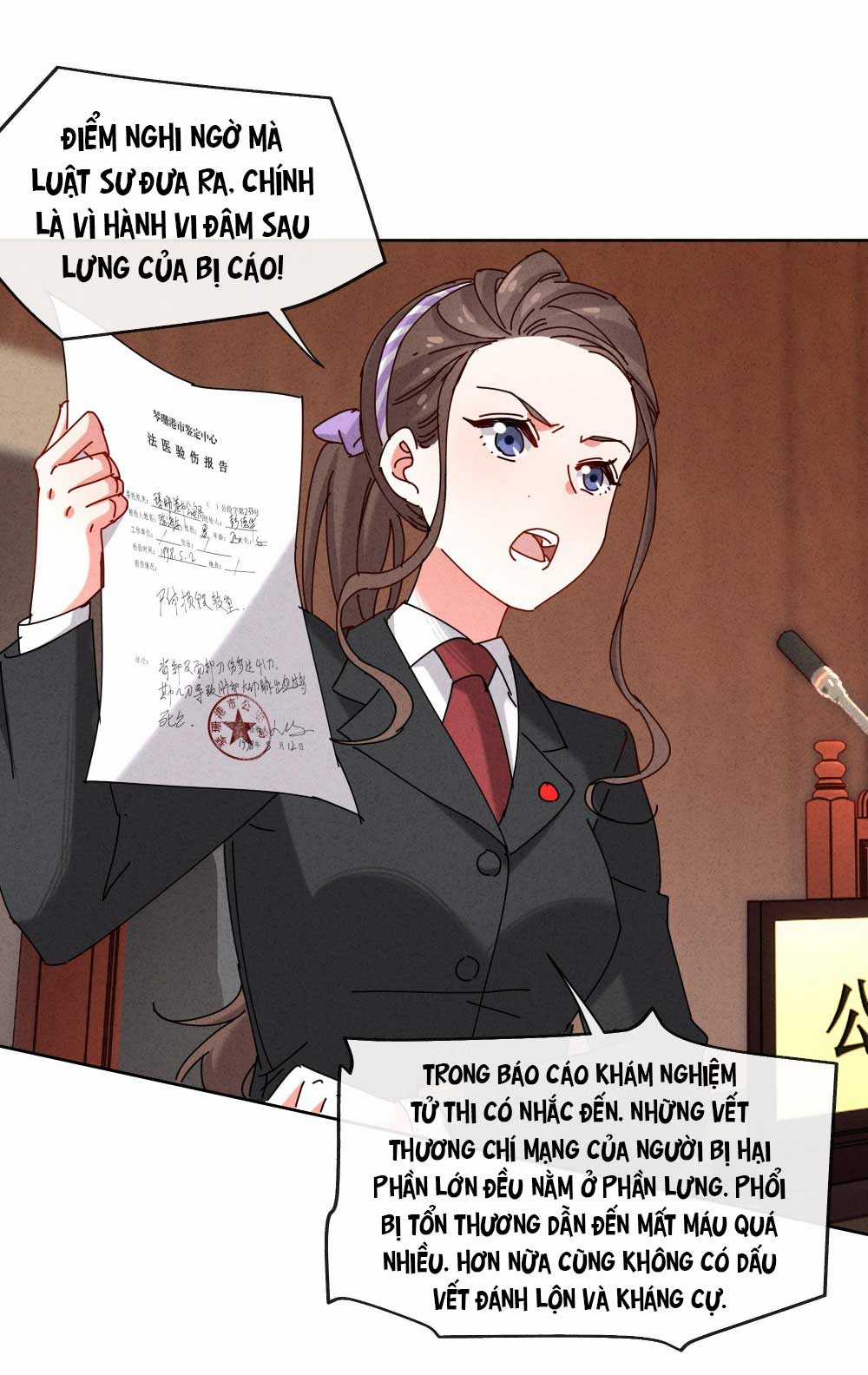 Thiếu nữ xinh đẹp ảo tưởng mình bị sát hại Chapter 5 trang 46