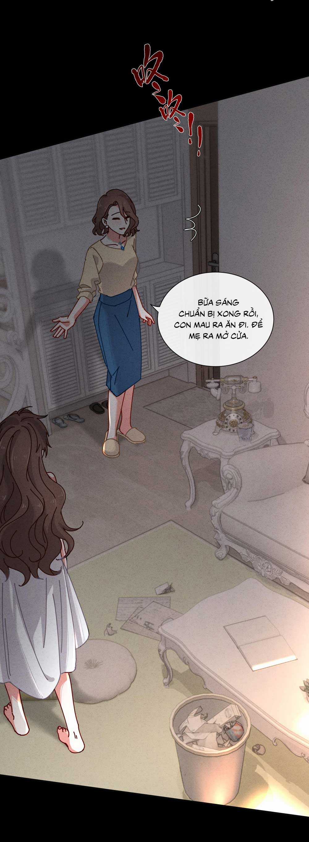 Thiếu nữ xinh đẹp ảo tưởng mình bị sát hại Chapter 7 trang 4