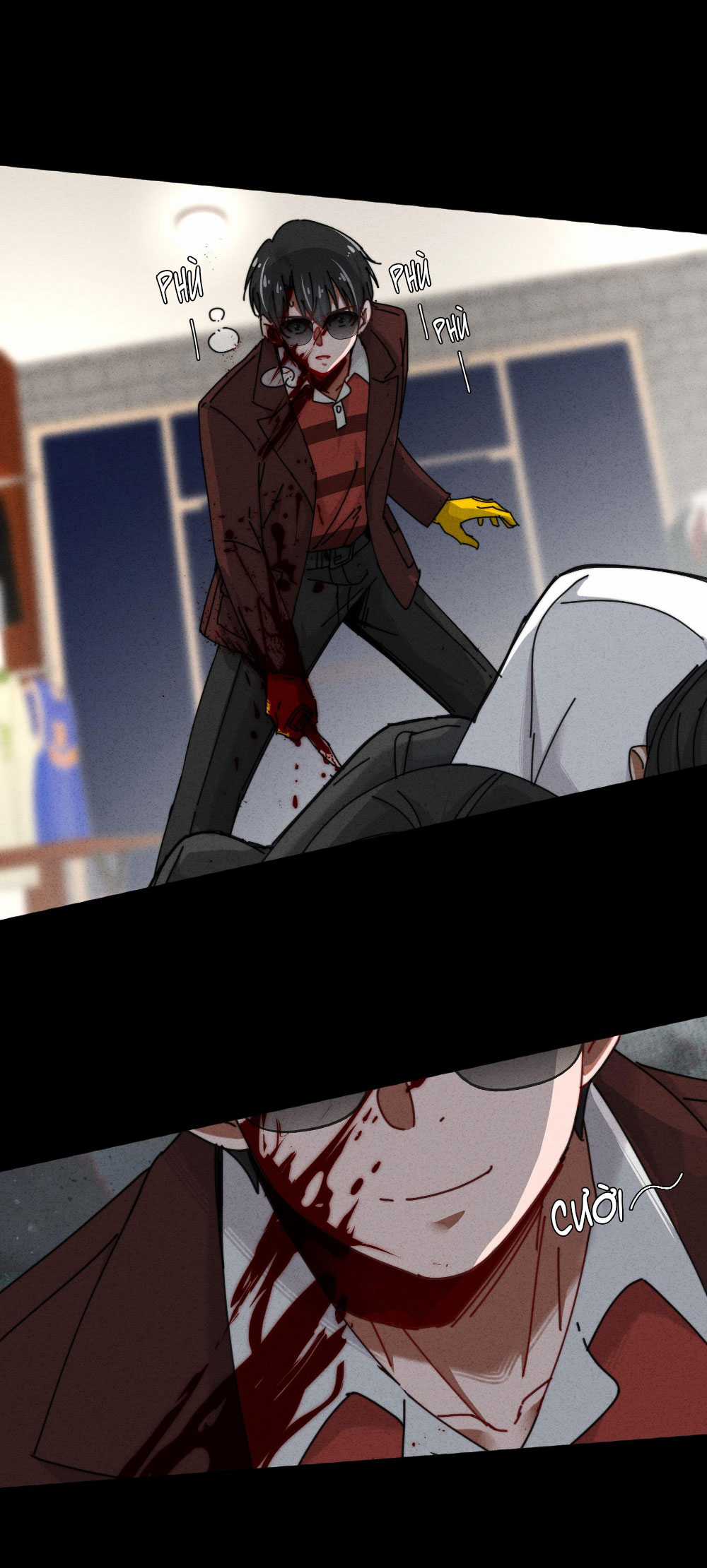 Thiếu nữ xinh đẹp ảo tưởng mình bị sát hại Chapter 9 trang 34