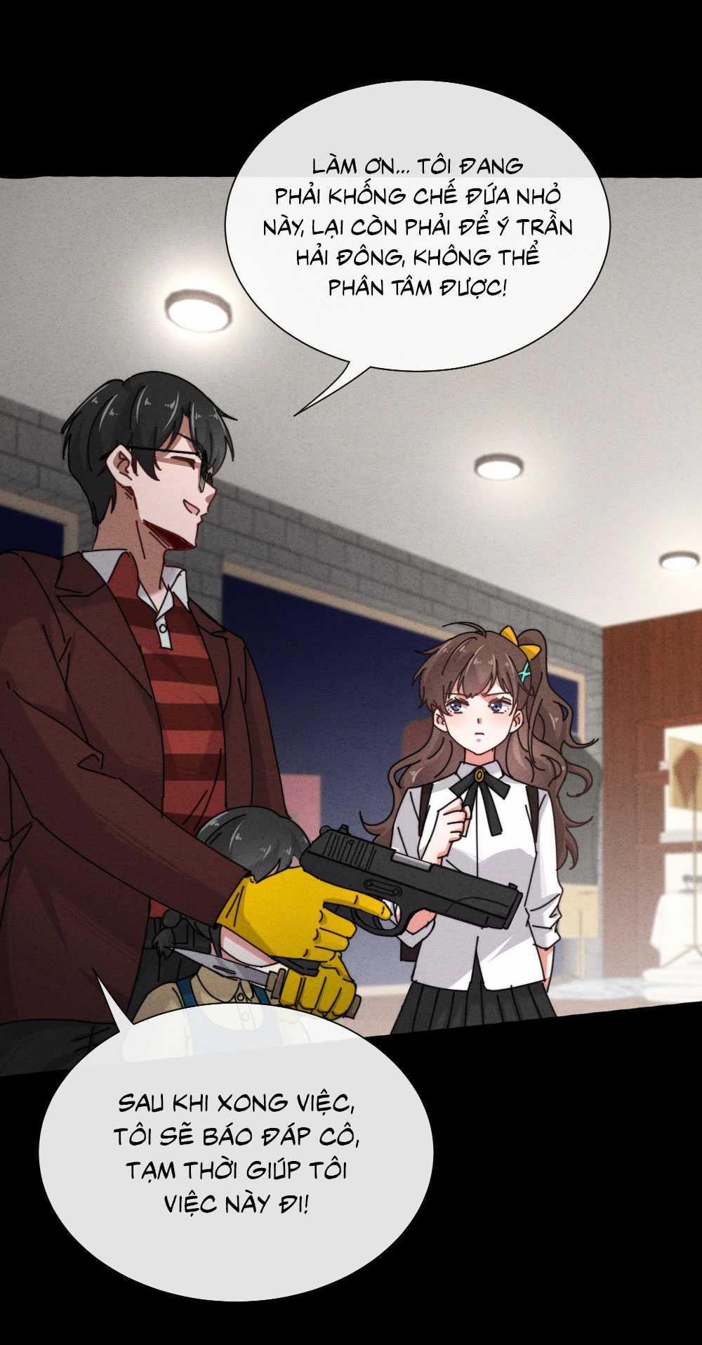 Thiếu nữ xinh đẹp ảo tưởng mình bị sát hại Chapter 9 trang 9