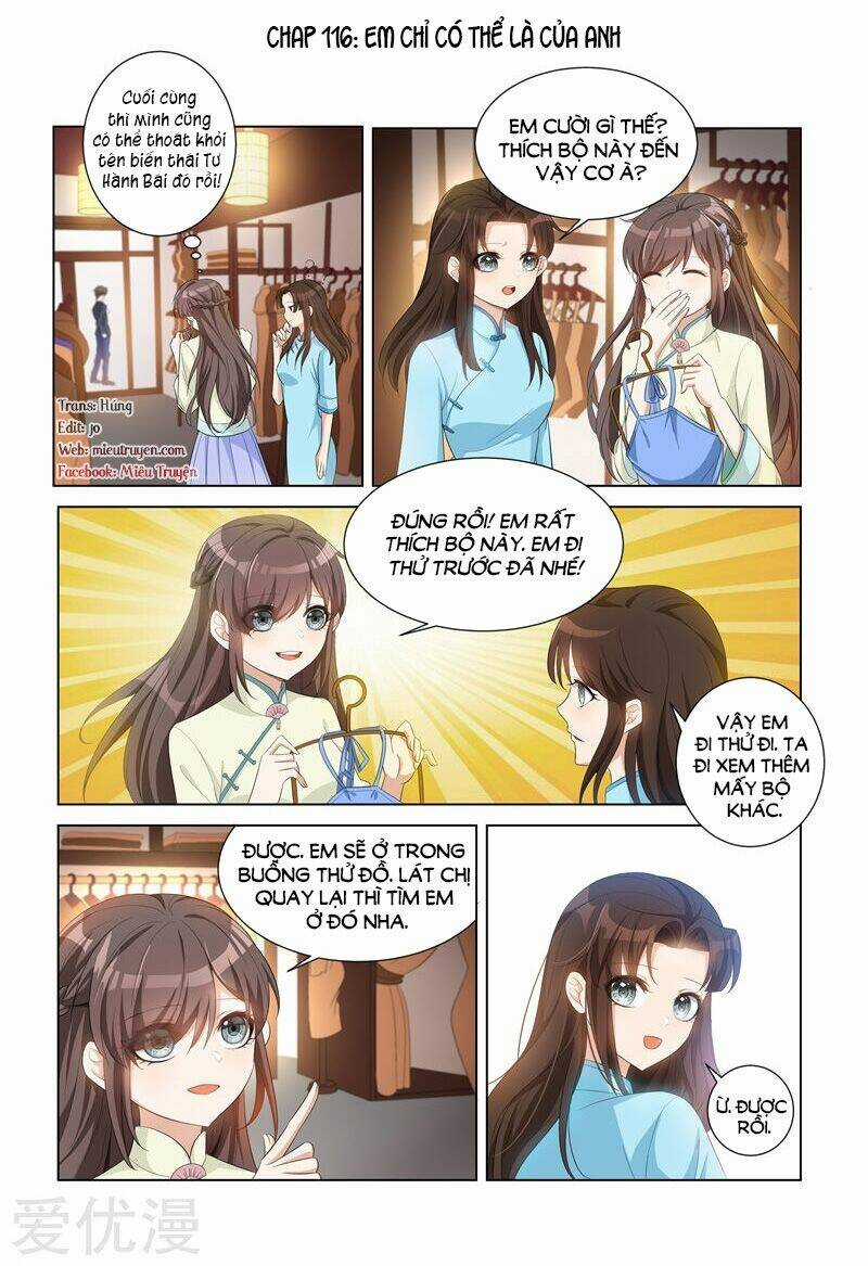 Thiếu Soái! Vợ Ngài Lại Bỏ Trốn Chapter 116 trang 0