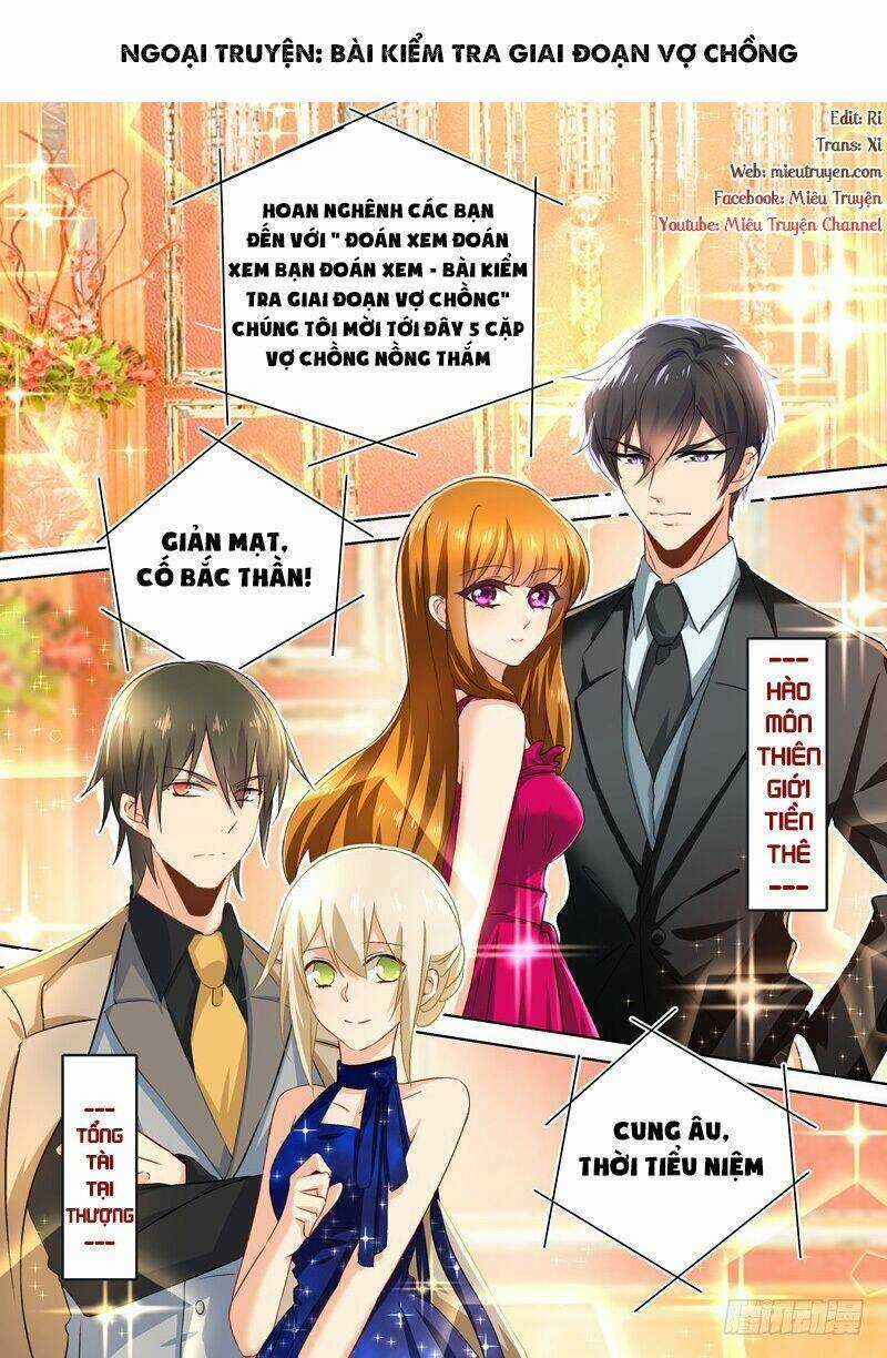 Thiếu Soái! Vợ Ngài Lại Bỏ Trốn Chapter 142.5 trang 0