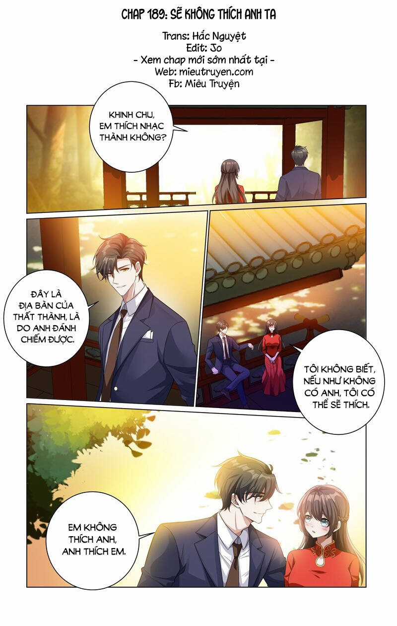 Thiếu Soái! Vợ Ngài Lại Bỏ Trốn Chapter 189 trang 1