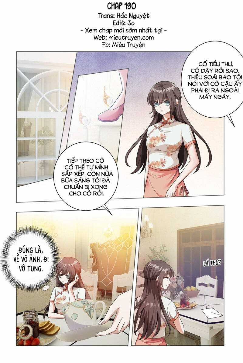 Thiếu Soái! Vợ Ngài Lại Bỏ Trốn Chapter 190 trang 1