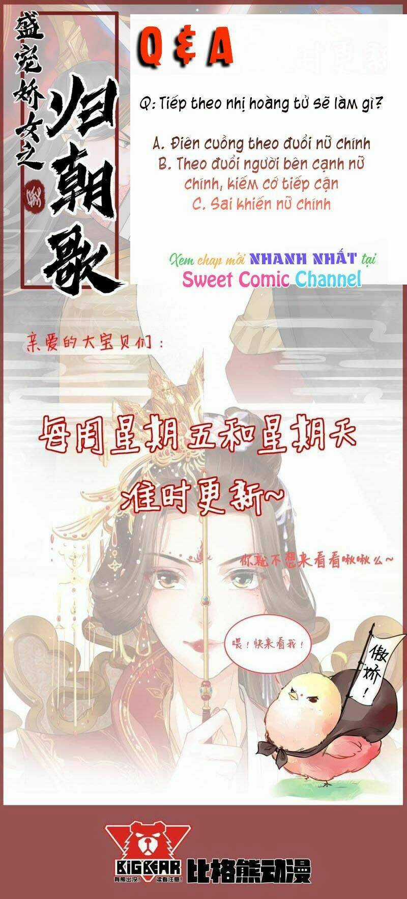 Thịnh Sủng Kiều Nữ Trở Về Triều Ca Chapter 34 trang 34