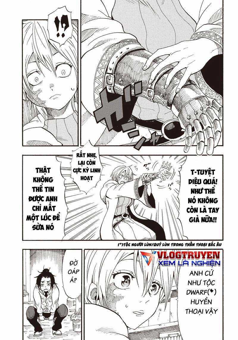 Thợ Rèn Thiên Tài Xuyên Không Đến Thế Giới Phép Thuật Chapter 1 trang 24