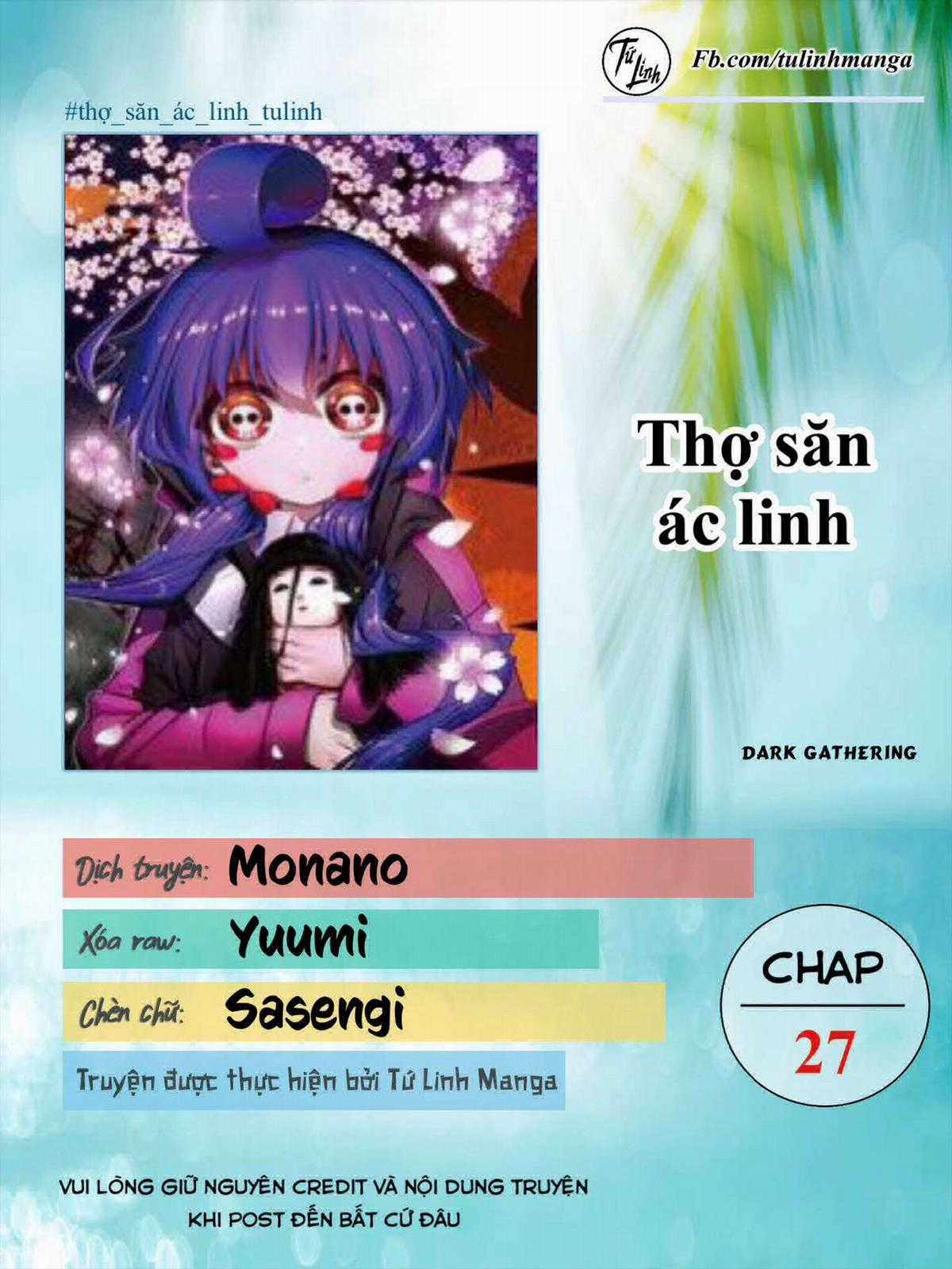 Thợ Săn Ác Linh - Dark Gathering Chapter 27 trang 2