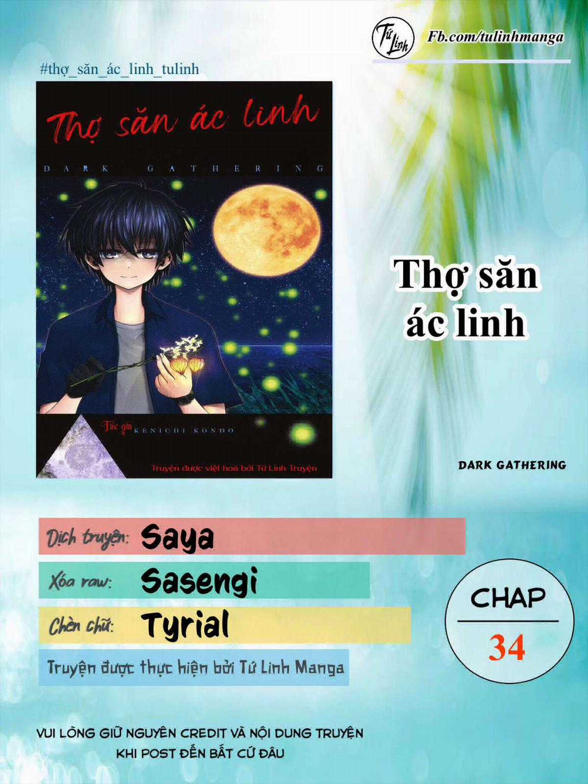 Thợ Săn Ác Linh - Dark Gathering Chapter 34 trang 2
