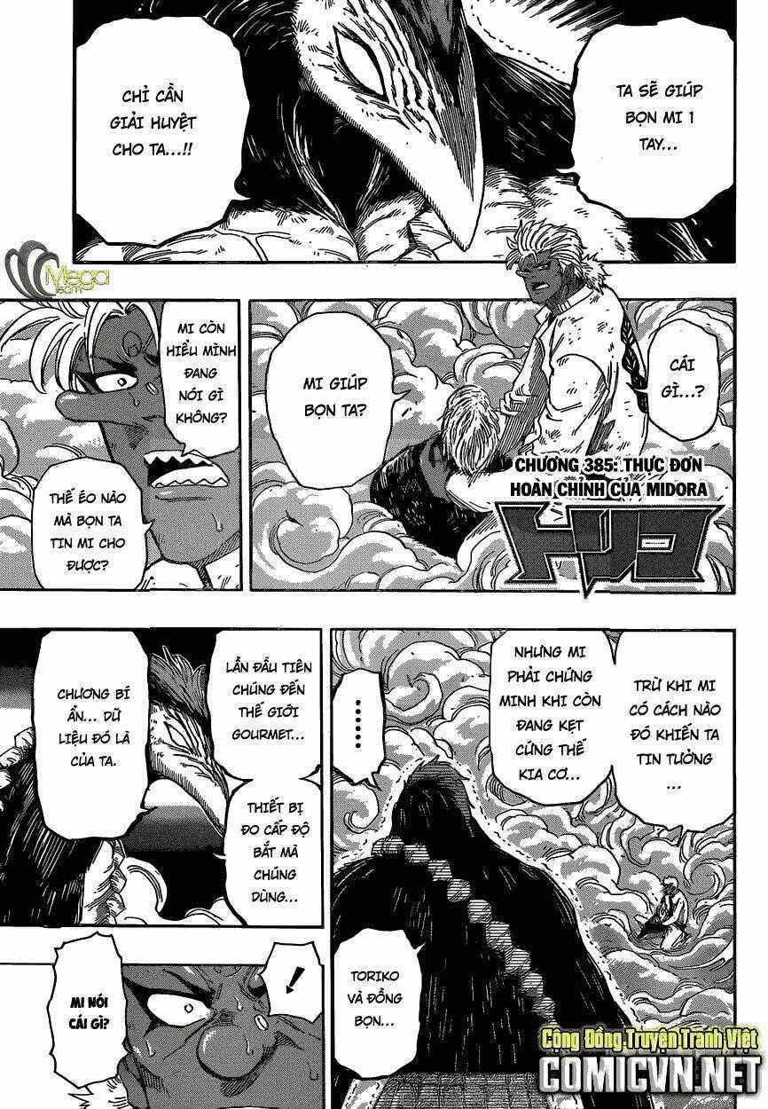 Thợ Săn Ẩm Thực Chapter 385 trang 0