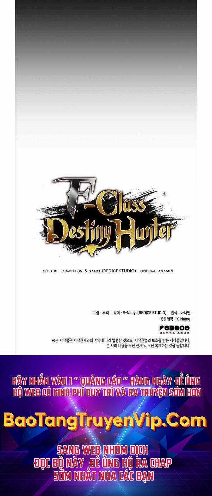 Thợ Săn Số Mệnh Cấp F Chapter 14 trang 99