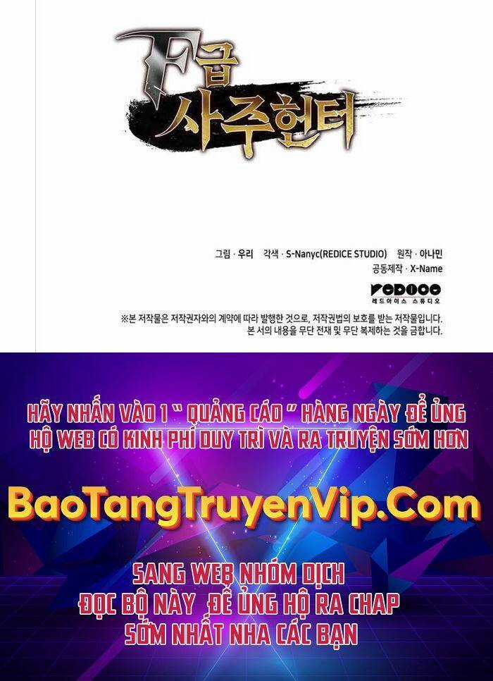 Thợ Săn Số Mệnh Cấp F Chapter 4 trang 172