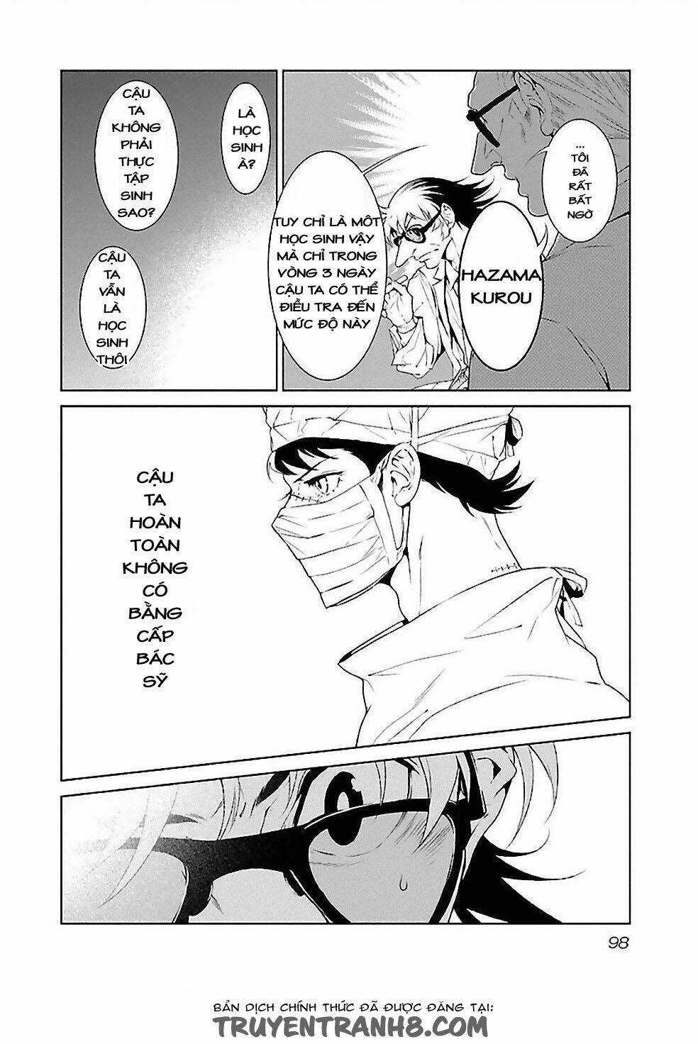 Thời Niên Thiếu Bác Sĩ Quái Dị Chapter 23 trang 12