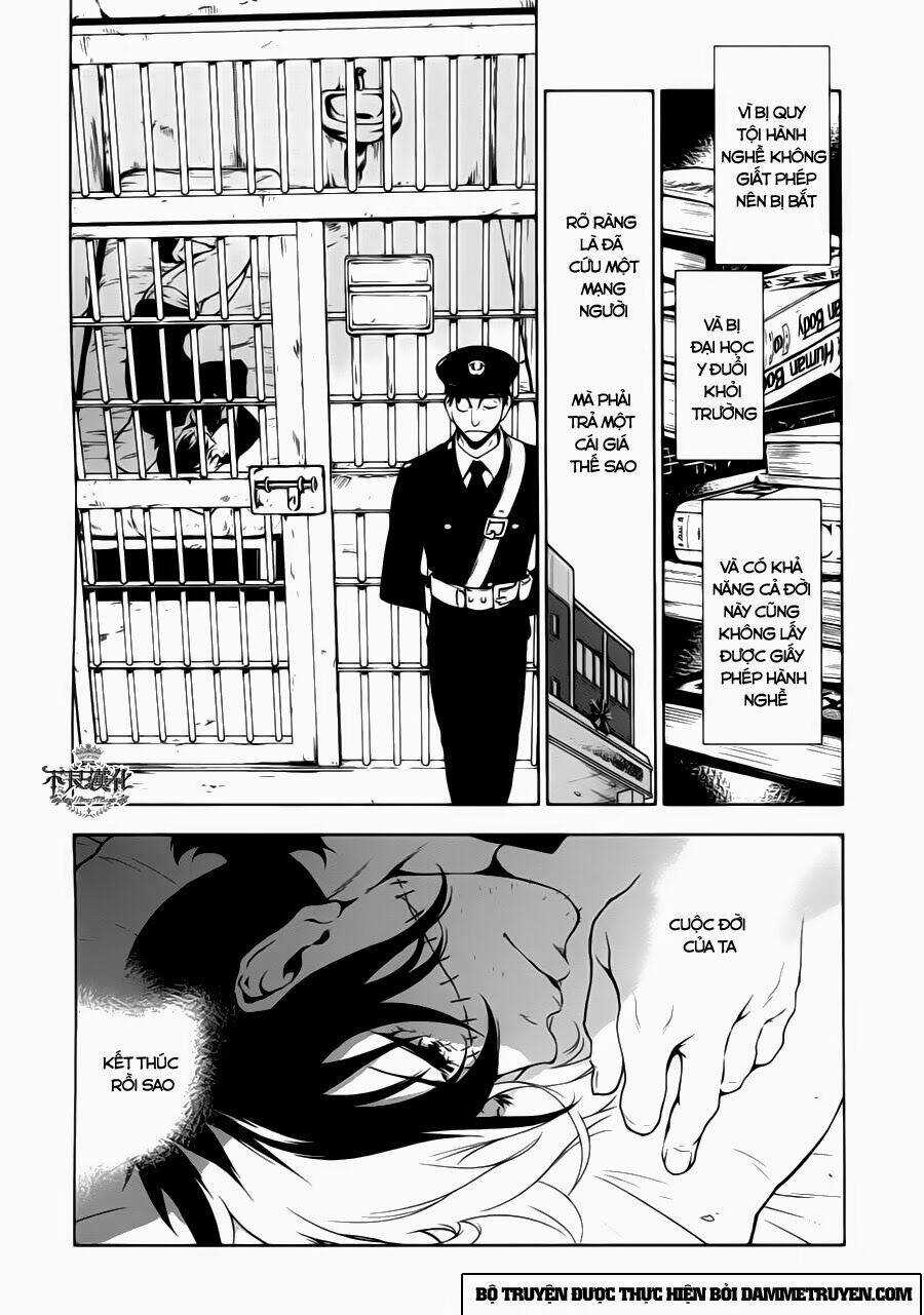 Thời Niên Thiếu Bác Sĩ Quái Dị Chapter 7 trang 12