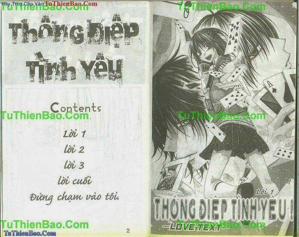 Thông Điệp Tình Yêu Chapter 1 trang 2