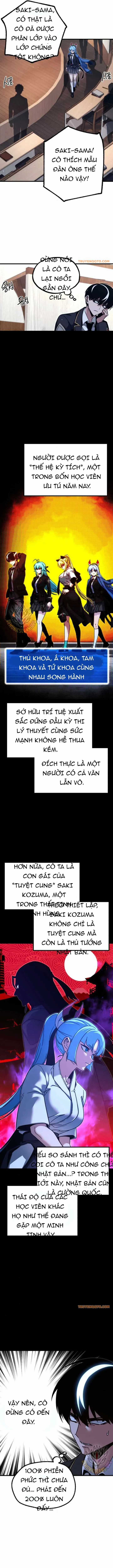 Thống Lĩnh Học Viện Chỉ Bằng Dao Sashimi Chương 34 trang 9