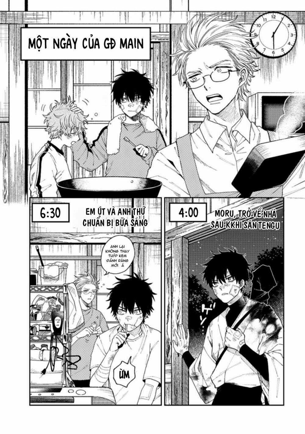 Three Exorcism Brothers Chapter 3.5 trang 2