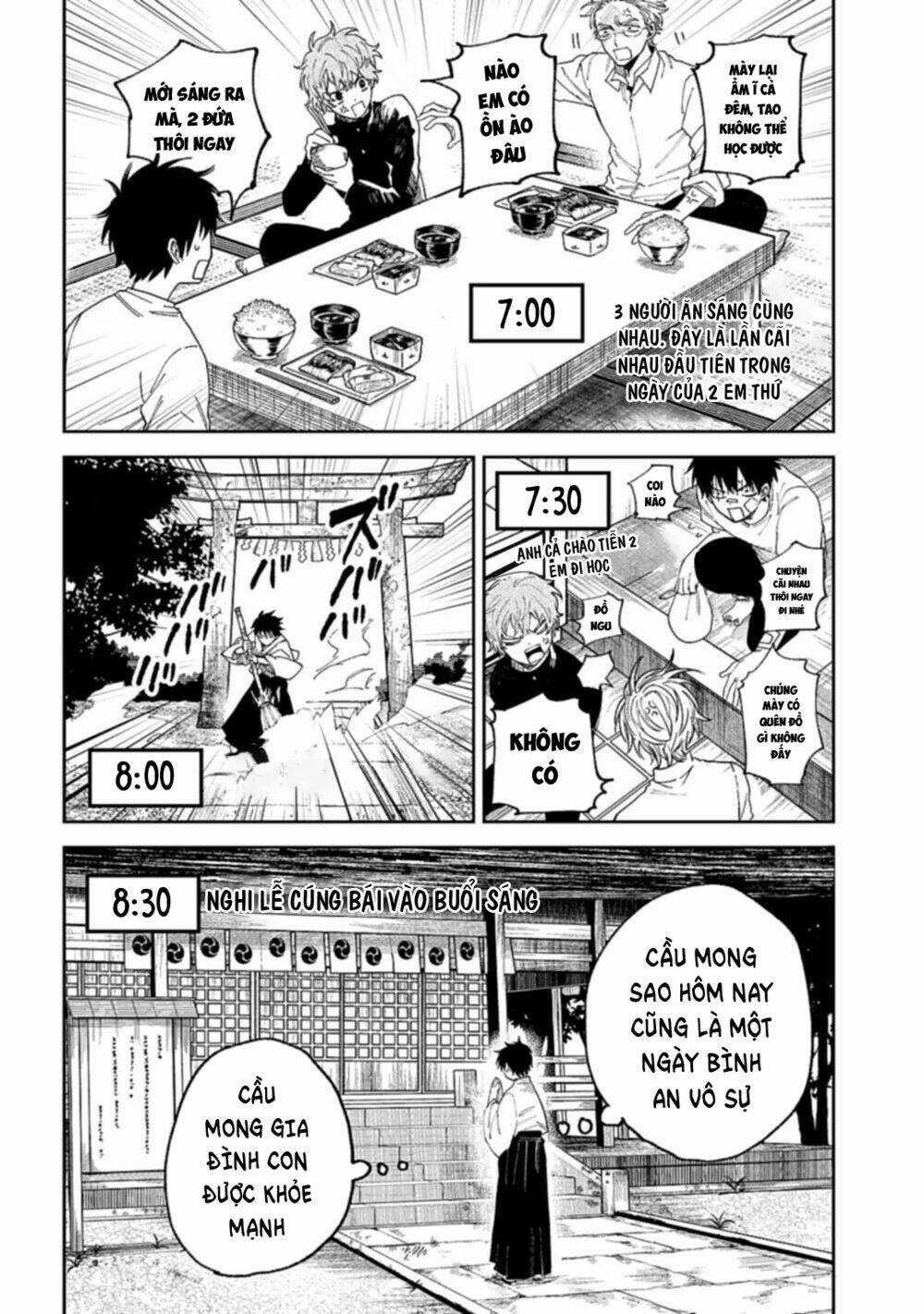 Three Exorcism Brothers Chapter 3.5 trang 3