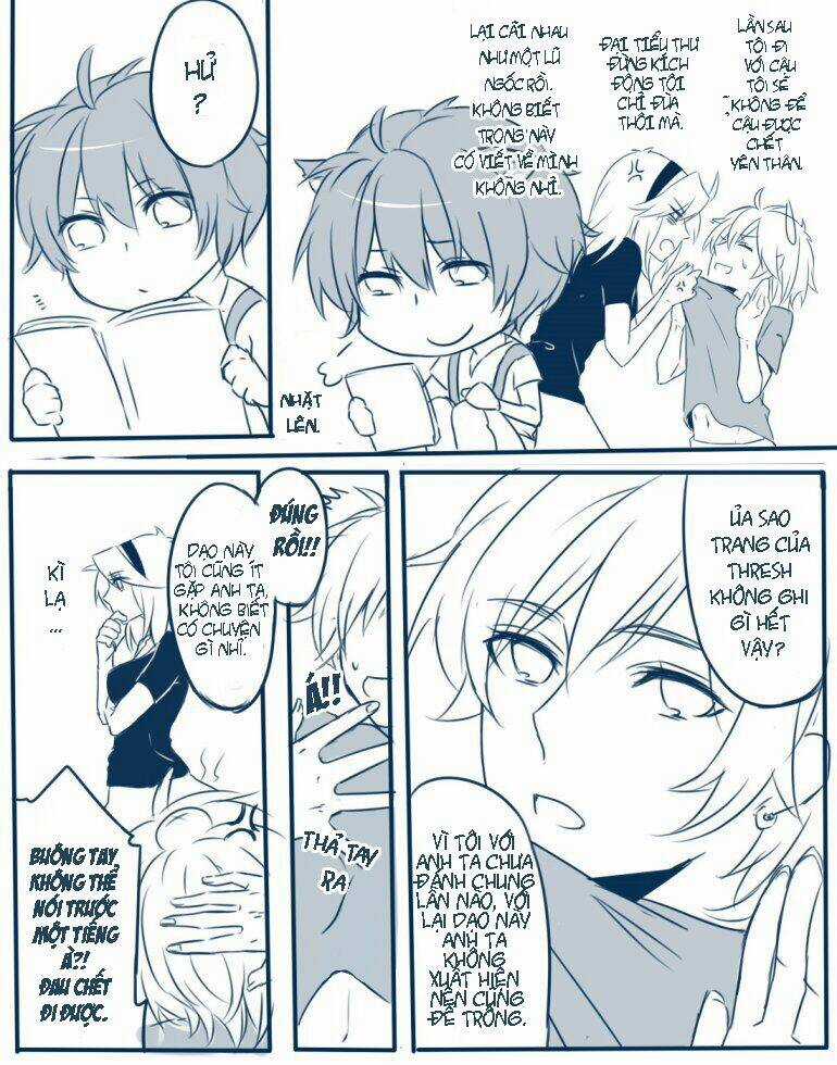 Threshezreal Short Doujinshi - Shishiilol ㄒㄒㄏㄏ Chapter 2 trang 4