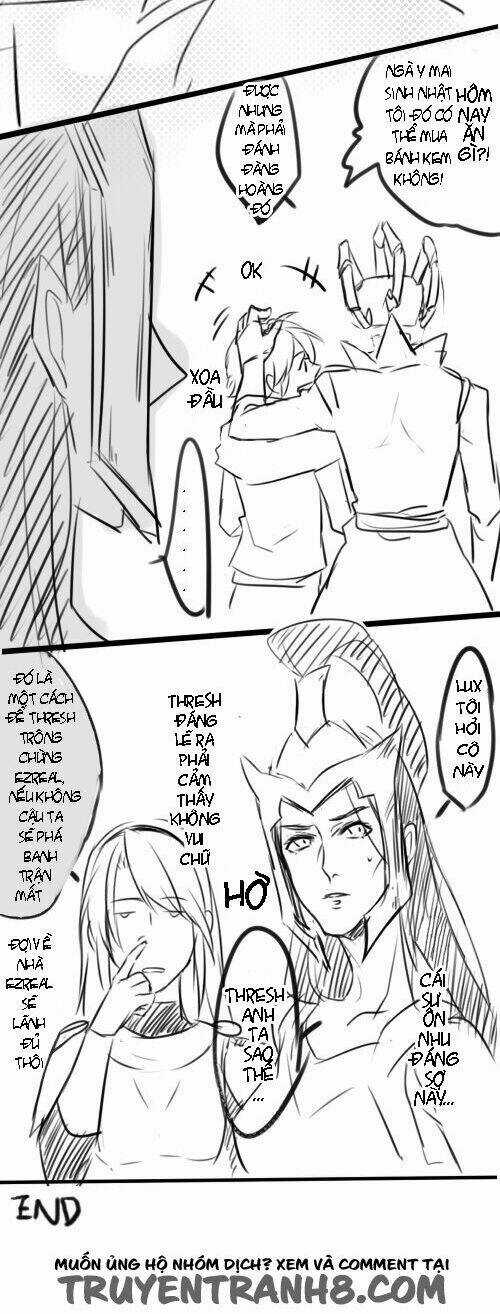 Threshezreal Short Doujinshi - Shishiilol ㄒㄒㄏㄏ Chapter 5 trang 9