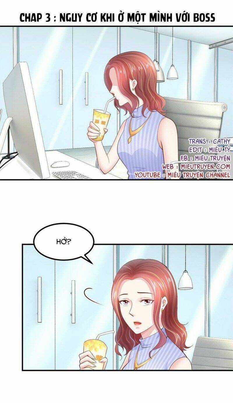 Thú Cưng Độc Quyền Của Boss Chapter 3 trang 1