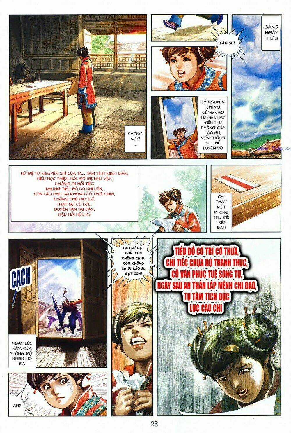 Thư Kiếm Ân Cừu Lục Chapter 1 trang 22