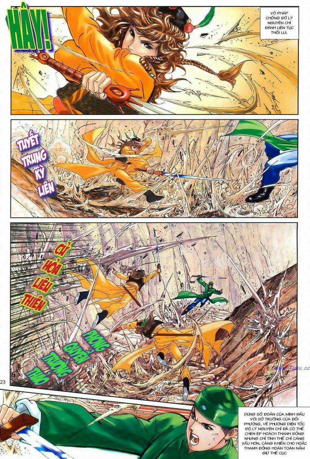 Thư Kiếm Ân Cừu Lục Chapter 3 trang 22