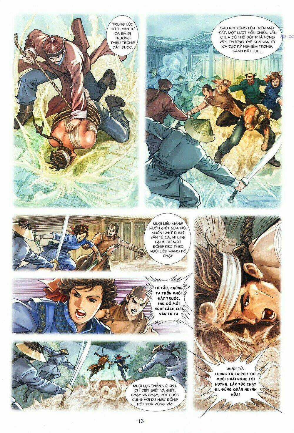 Thư Kiếm Ân Cừu Lục Chapter 8 trang 12