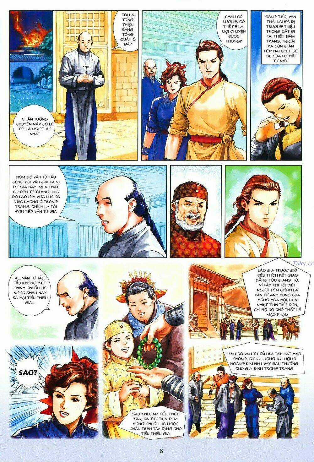 Thư Kiếm Ân Cừu Lục Chapter 8 trang 7