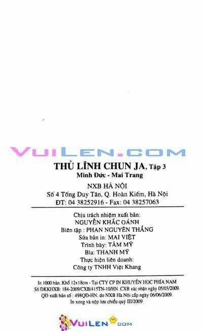 Thủ Lĩnh Chunja Chapter 3 trang 167