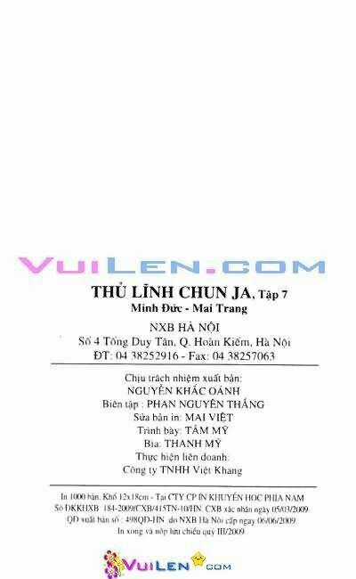 Thủ Lĩnh Chunja Chapter 7 trang 167