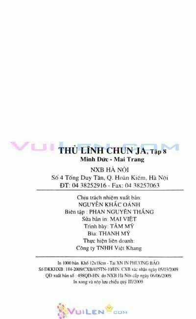 Thủ Lĩnh Chunja Chapter 8 trang 167