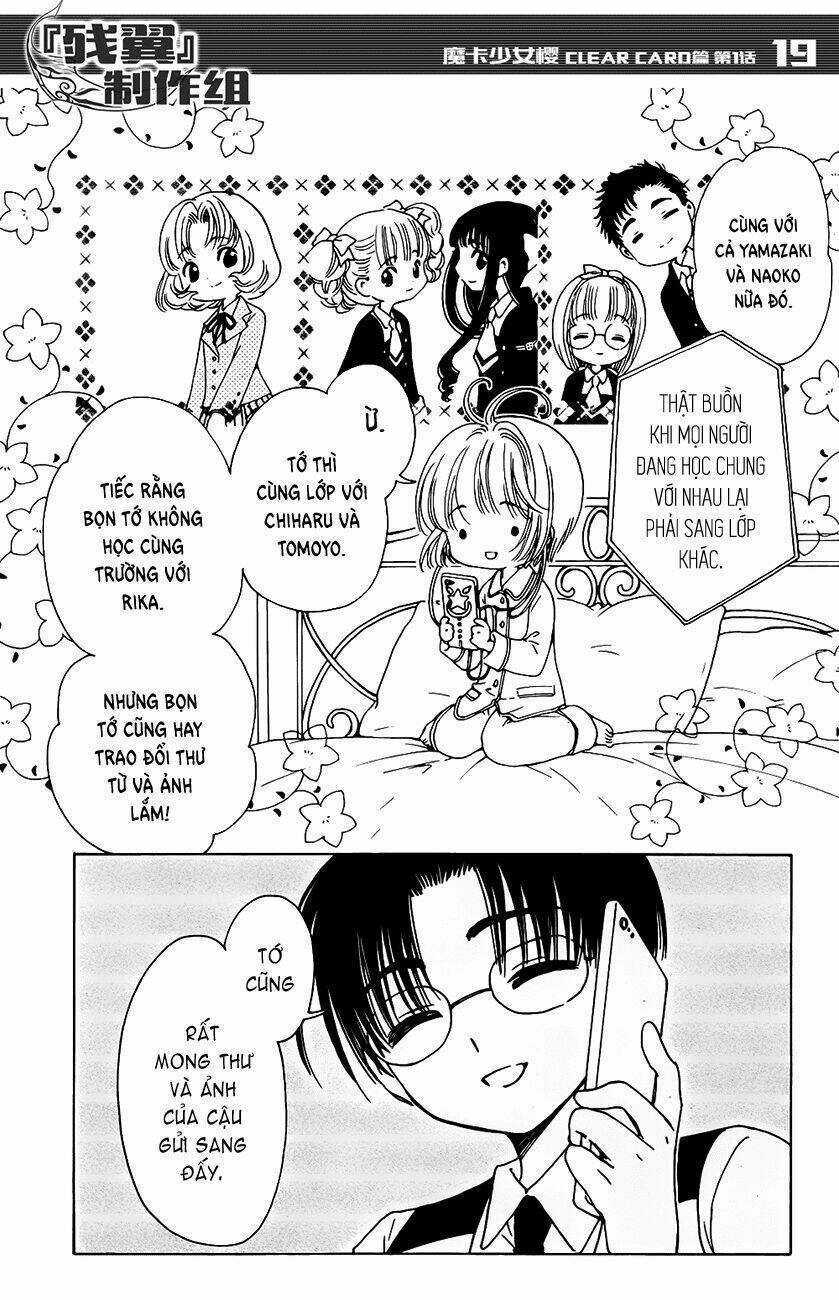 Thủ Lĩnh Thẻ Bài 2: Card Captor Sakura 2 Chapter 1 trang 21