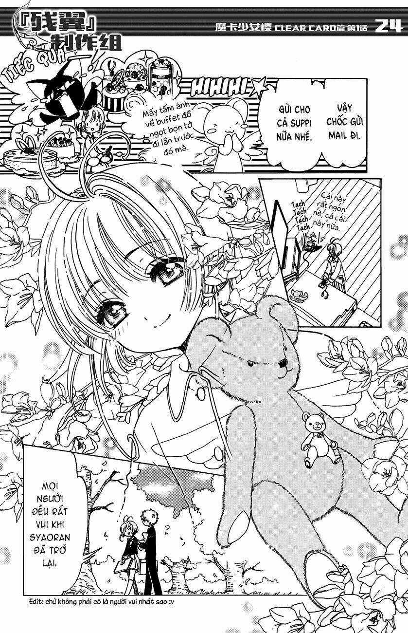 Thủ Lĩnh Thẻ Bài 2: Card Captor Sakura 2 Chapter 1 trang 26