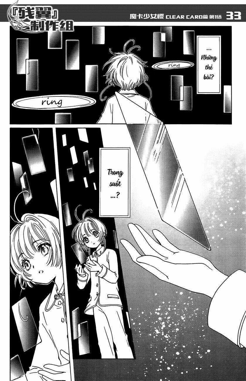 Thủ Lĩnh Thẻ Bài 2: Card Captor Sakura 2 Chapter 1 trang 35