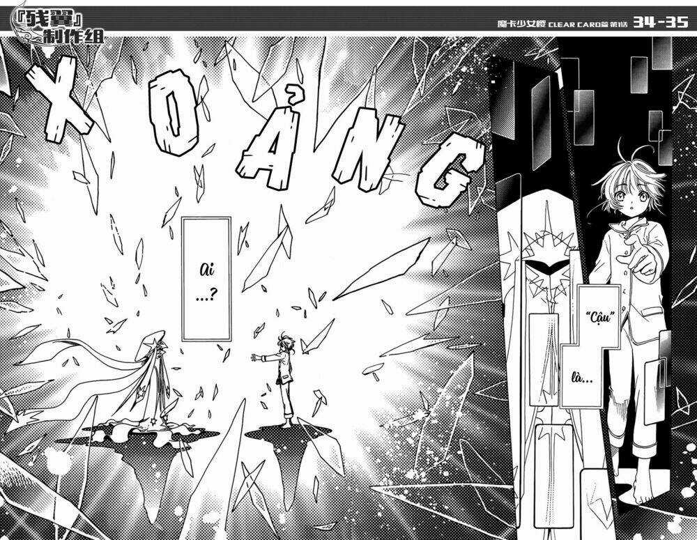 Thủ Lĩnh Thẻ Bài 2: Card Captor Sakura 2 Chapter 1 trang 36