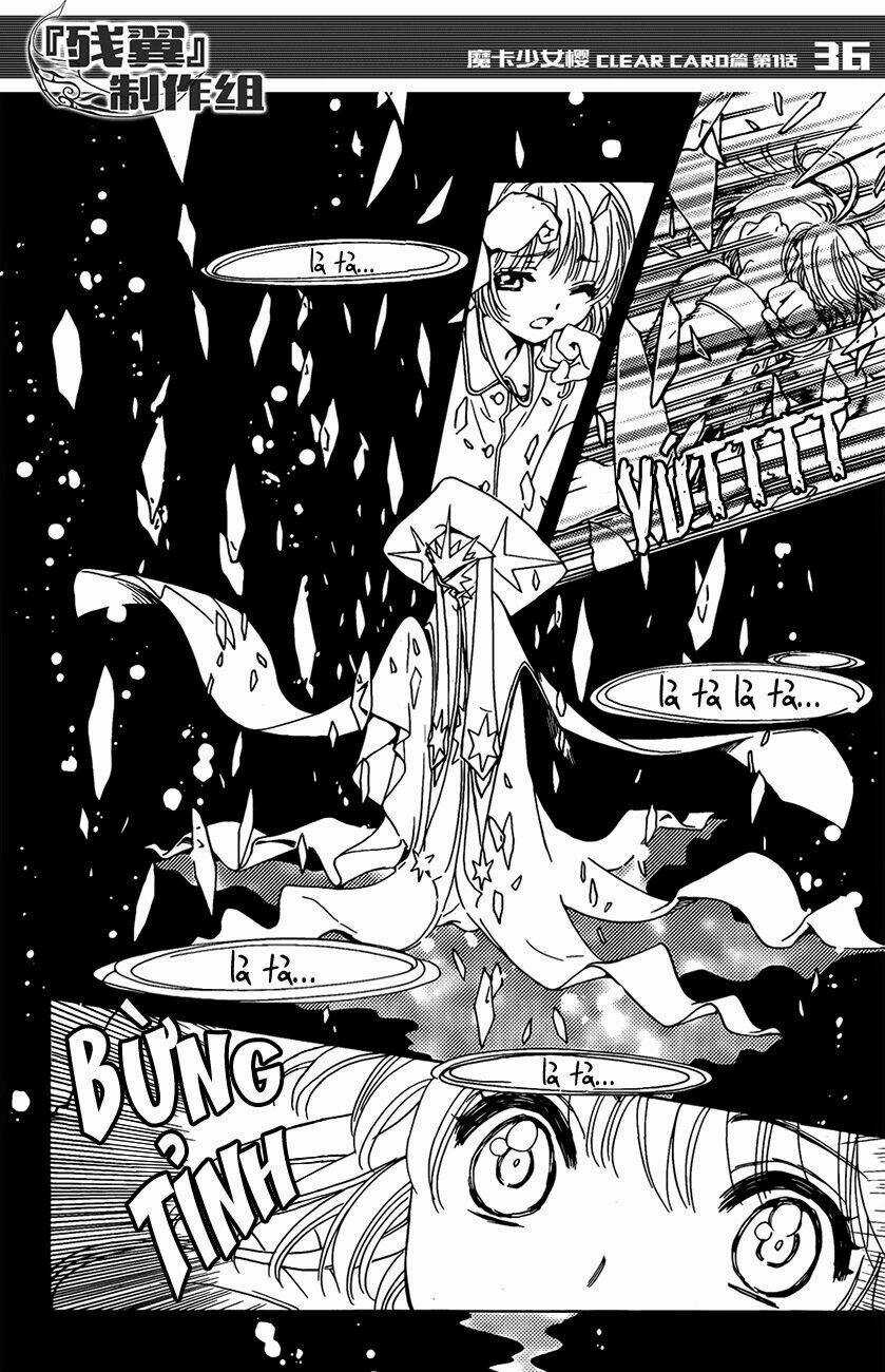 Thủ Lĩnh Thẻ Bài 2: Card Captor Sakura 2 Chapter 1 trang 37