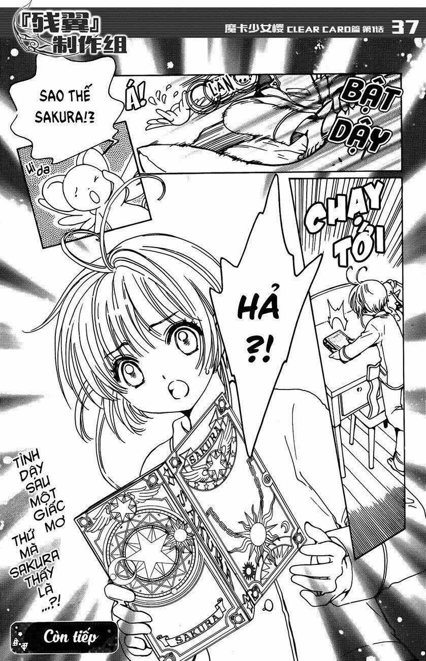 Thủ Lĩnh Thẻ Bài 2: Card Captor Sakura 2 Chapter 1 trang 38