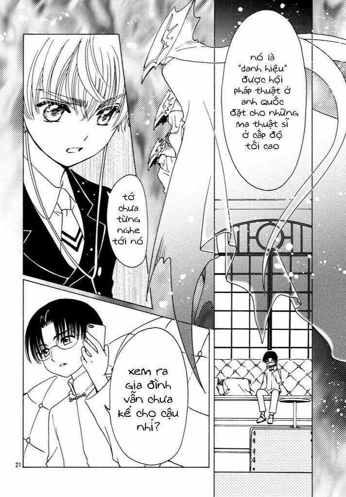 Thủ Lĩnh Thẻ Bài 2: Card Captor Sakura 2 Chapter 15 trang 21