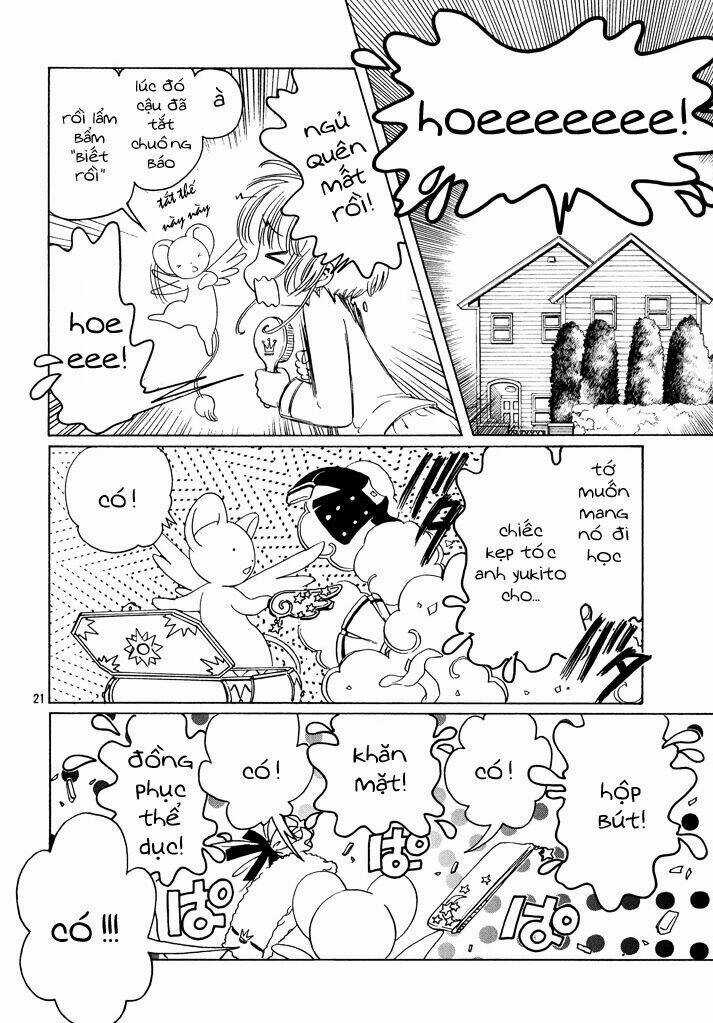 Thủ Lĩnh Thẻ Bài 2: Card Captor Sakura 2 Chapter 19 trang 21