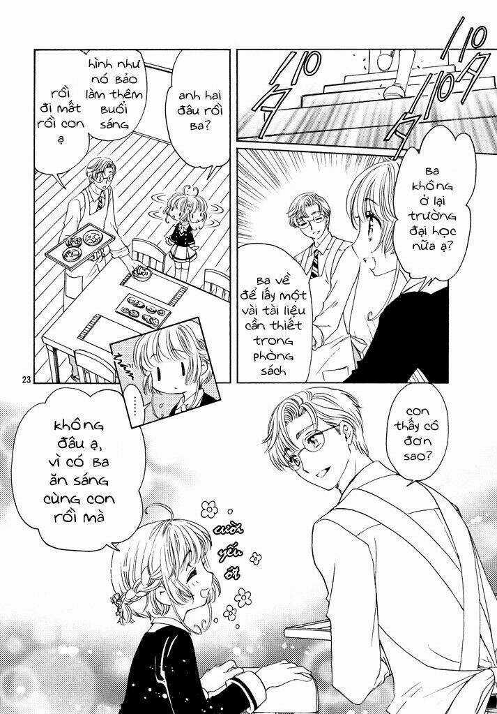 Thủ Lĩnh Thẻ Bài 2: Card Captor Sakura 2 Chapter 19 trang 23