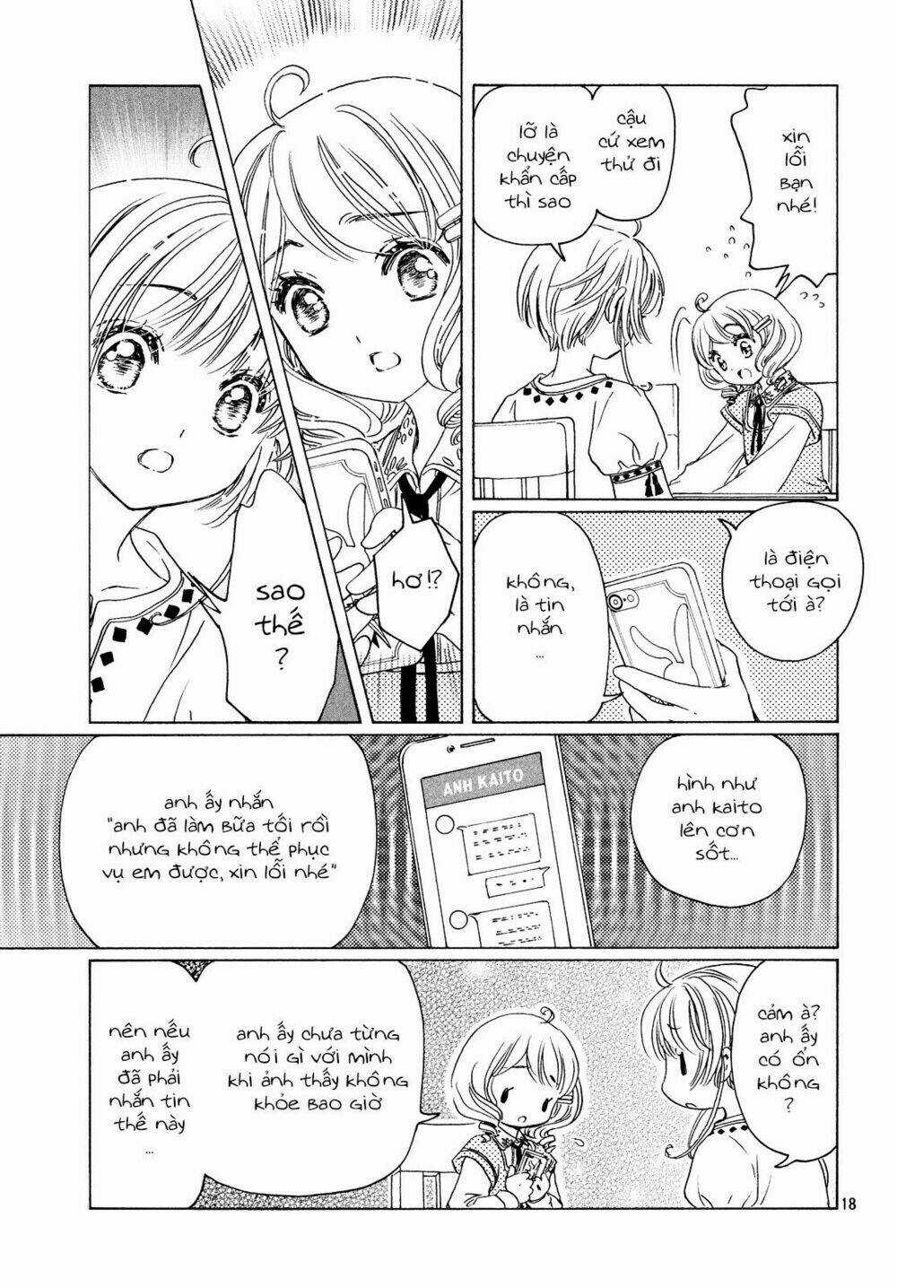 Thủ Lĩnh Thẻ Bài 2: Card Captor Sakura 2 Chapter 28 trang 18