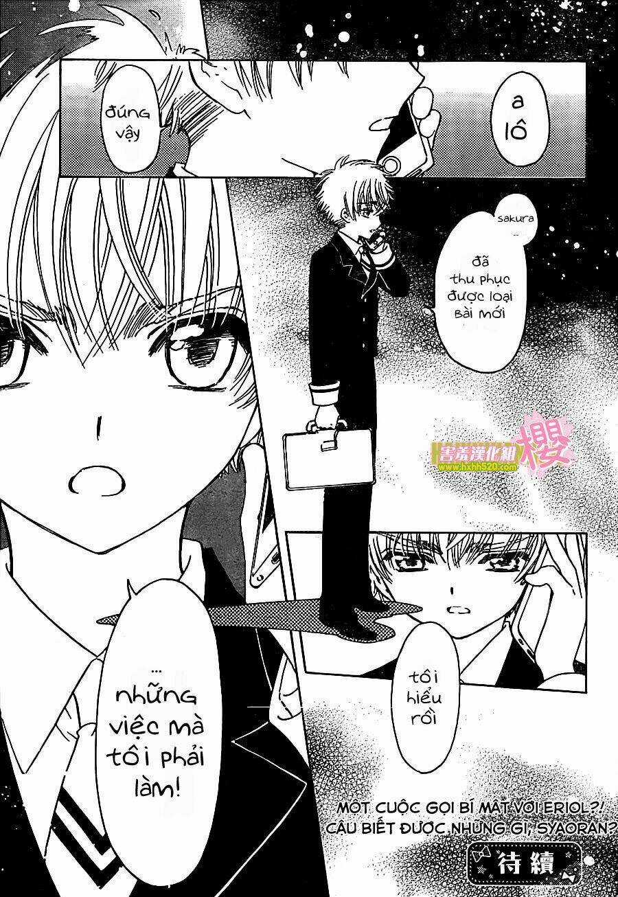 Thủ Lĩnh Thẻ Bài 2: Card Captor Sakura 2 Chapter 3 trang 32