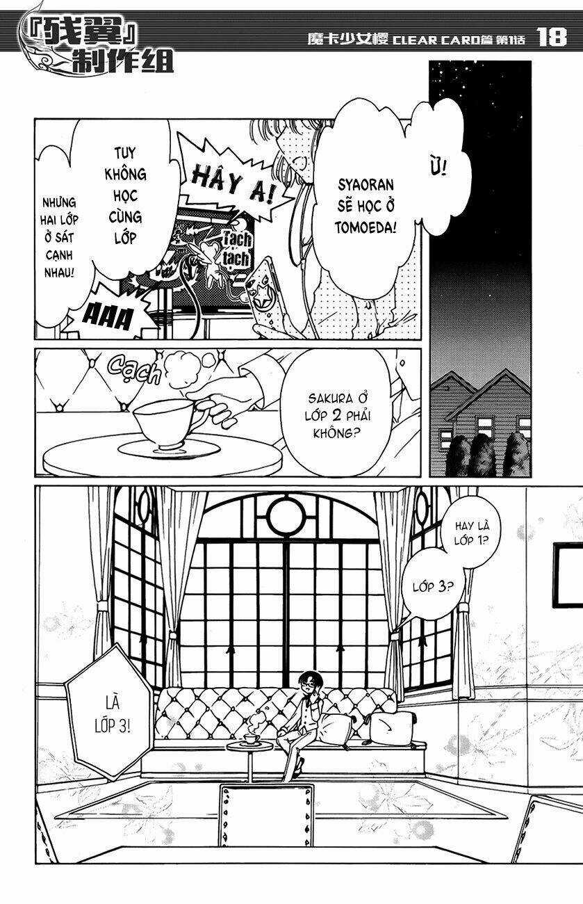 Thủ Lĩnh Thẻ Bài: Clear Card-Hen Chapter 1 trang 20