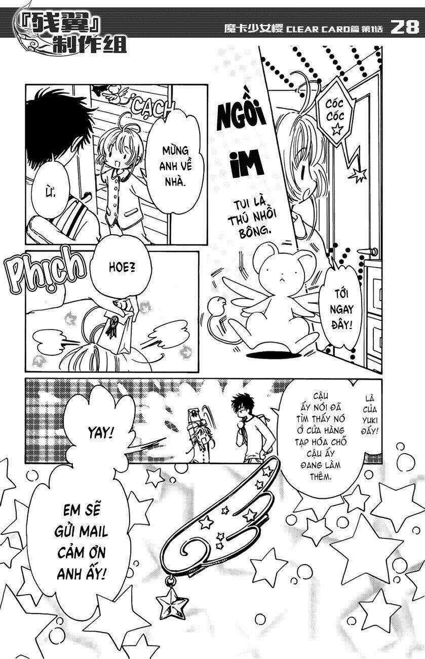 Thủ Lĩnh Thẻ Bài: Clear Card-Hen Chapter 1 trang 30