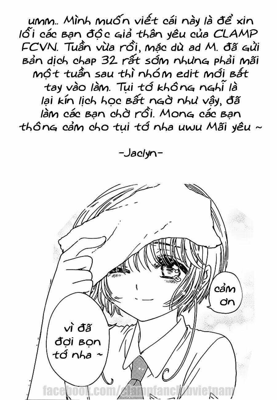 Thủ Lĩnh Thẻ Bài: Clear Card-Hen Chapter 32 trang 1