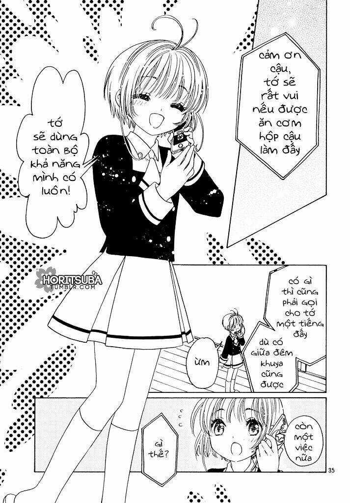 Thủ Lĩnh Thẻ Bài: Clear Card-Hen Chapter 8 trang 34