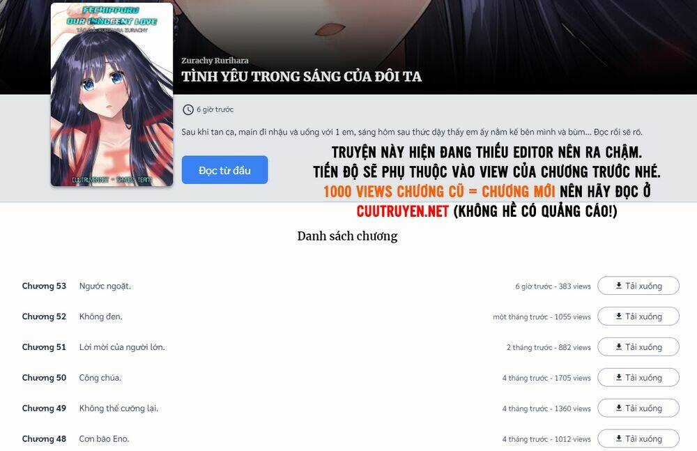 Thứ Mà Đôi Ta Mong Muốn Chapter 23 trang 1